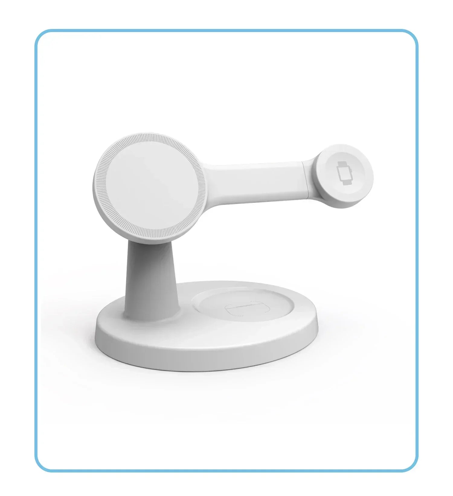 Soporte de cargador inalámbrico magnético 3 en 1 para Magsafe iPhone 12 13 14 15 16 Pro Max iWatch 10 9 8 AirPods Pro Estación de carga rápida