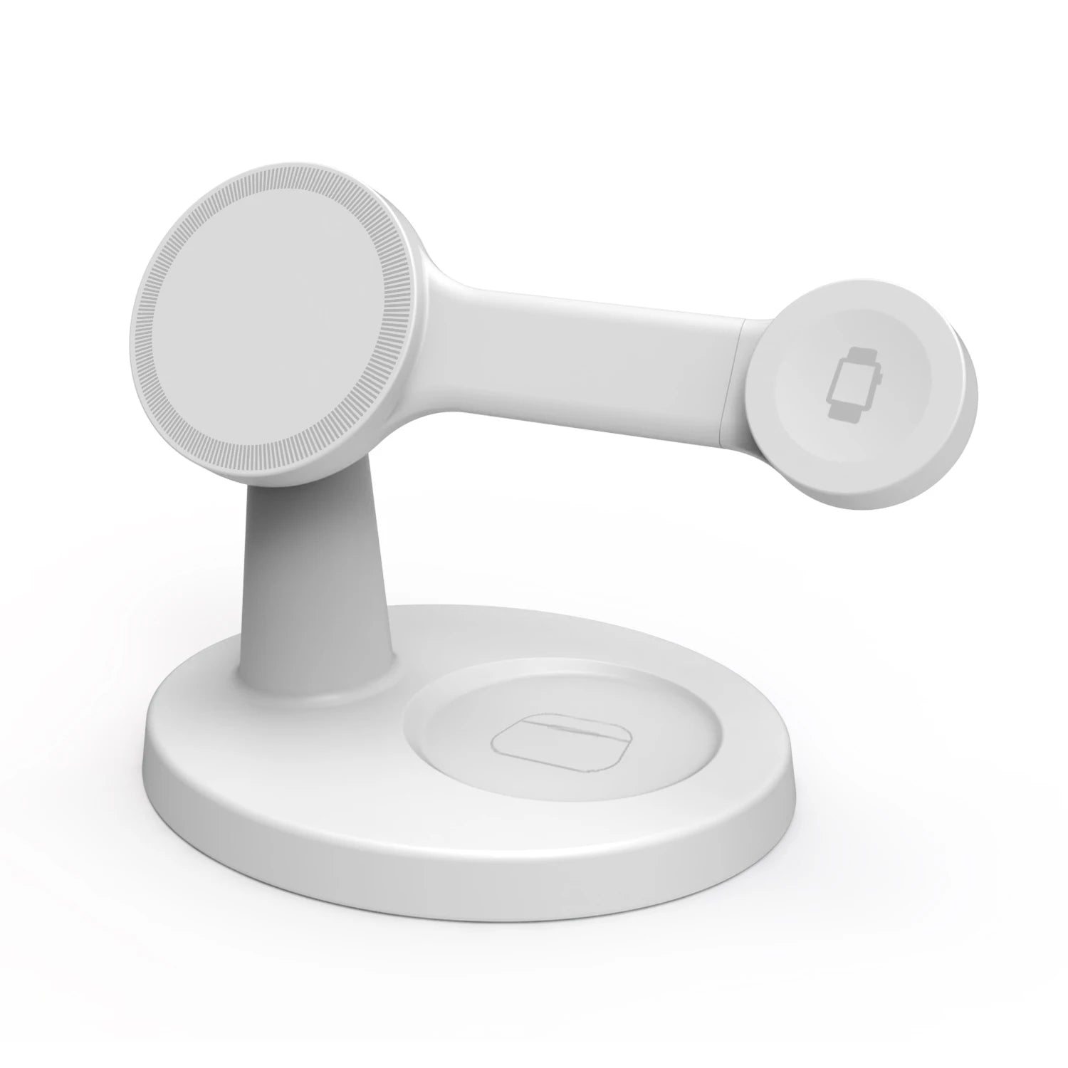 Soporte de cargador inalámbrico magnético 3 en 1 para Magsafe iPhone 16 15 14 13 Pro Max Apple Watch 9 8 AirPods Pro estación de carga rápida